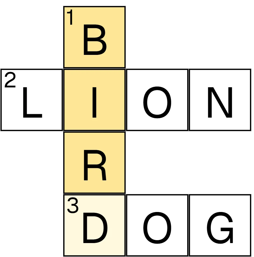 Indonesian Vocabulary Reading Crosswords